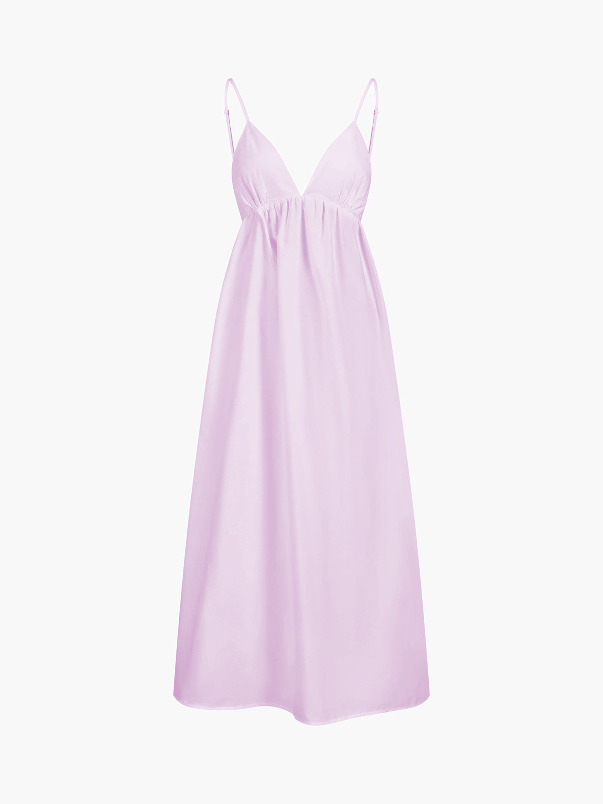 Women's Backless Maxi Dress V-Neck Spaghetti Strap – Pool Party