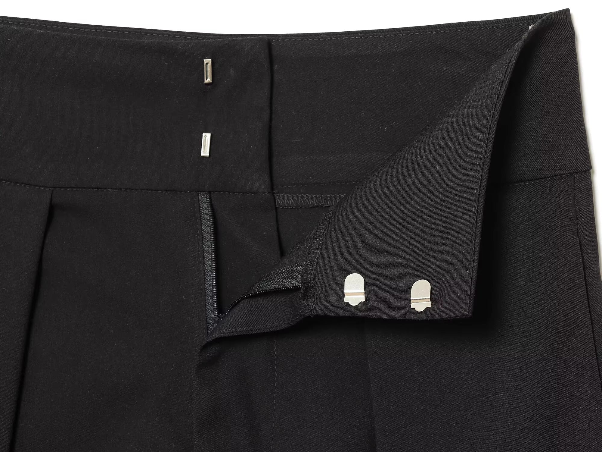 Women's Balloon Pants Pleated Front Wide Leg Tapered Hem – Work Conference