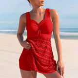 Women's Bathing Suit Tummy Control Adjustable Strap Full Coverage – Beach Vacation