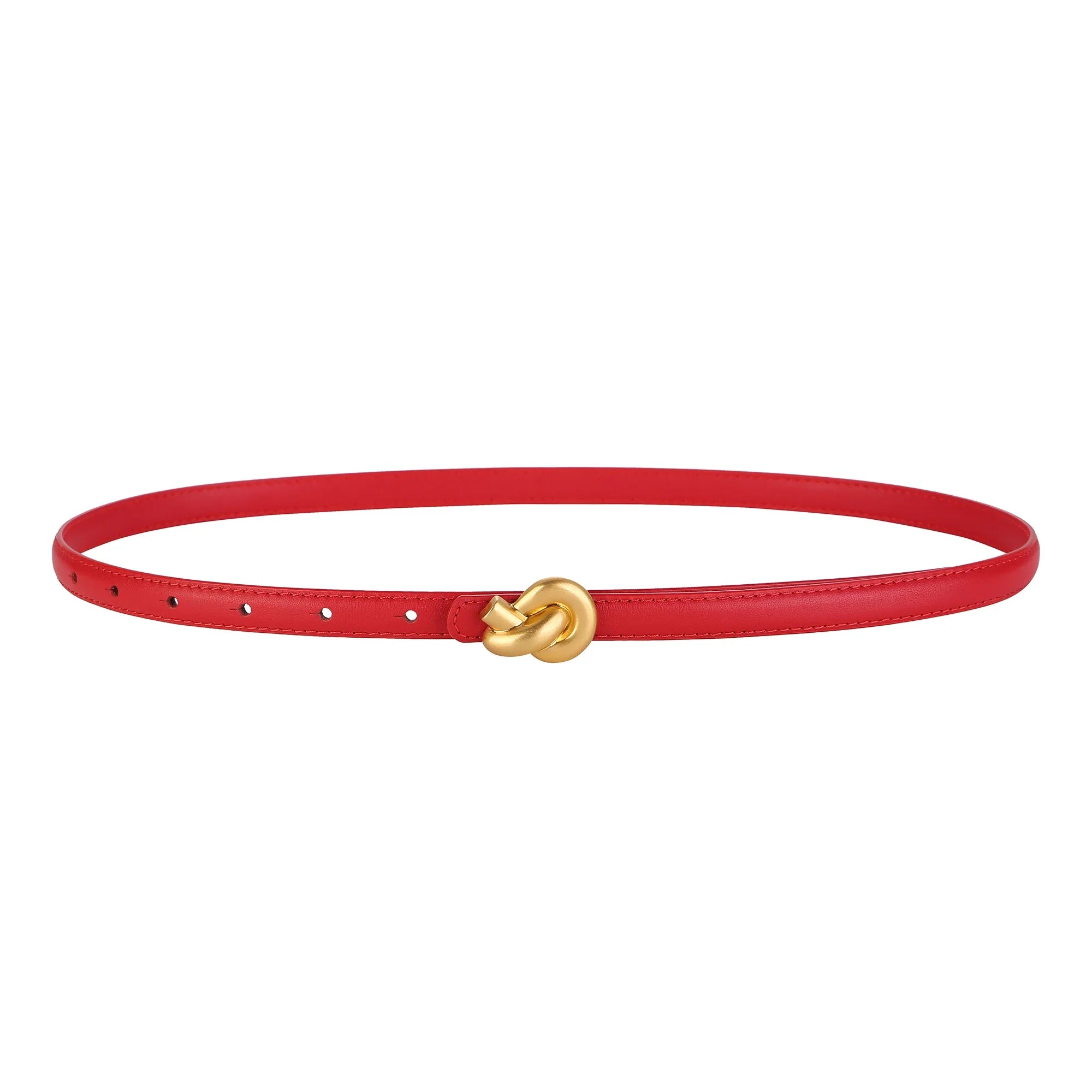 Women's Belt Knot Buckle Slim Strap – Styling Accessory