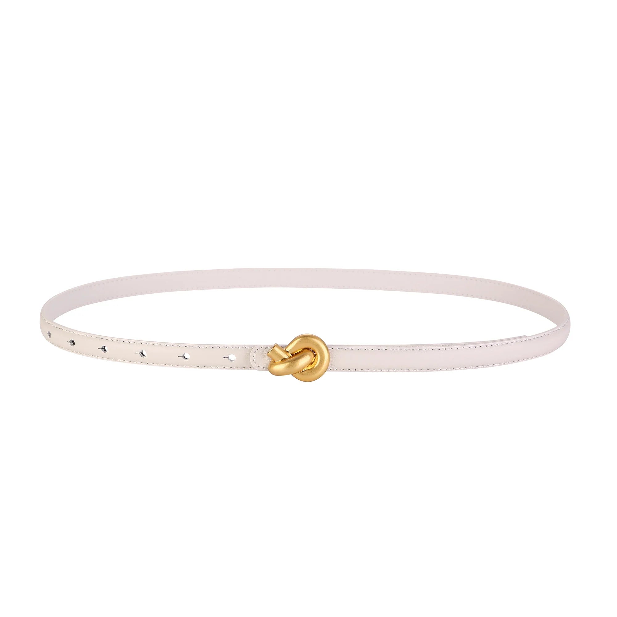 Women's Belt Knot Buckle Slim Strap – Styling Accessory