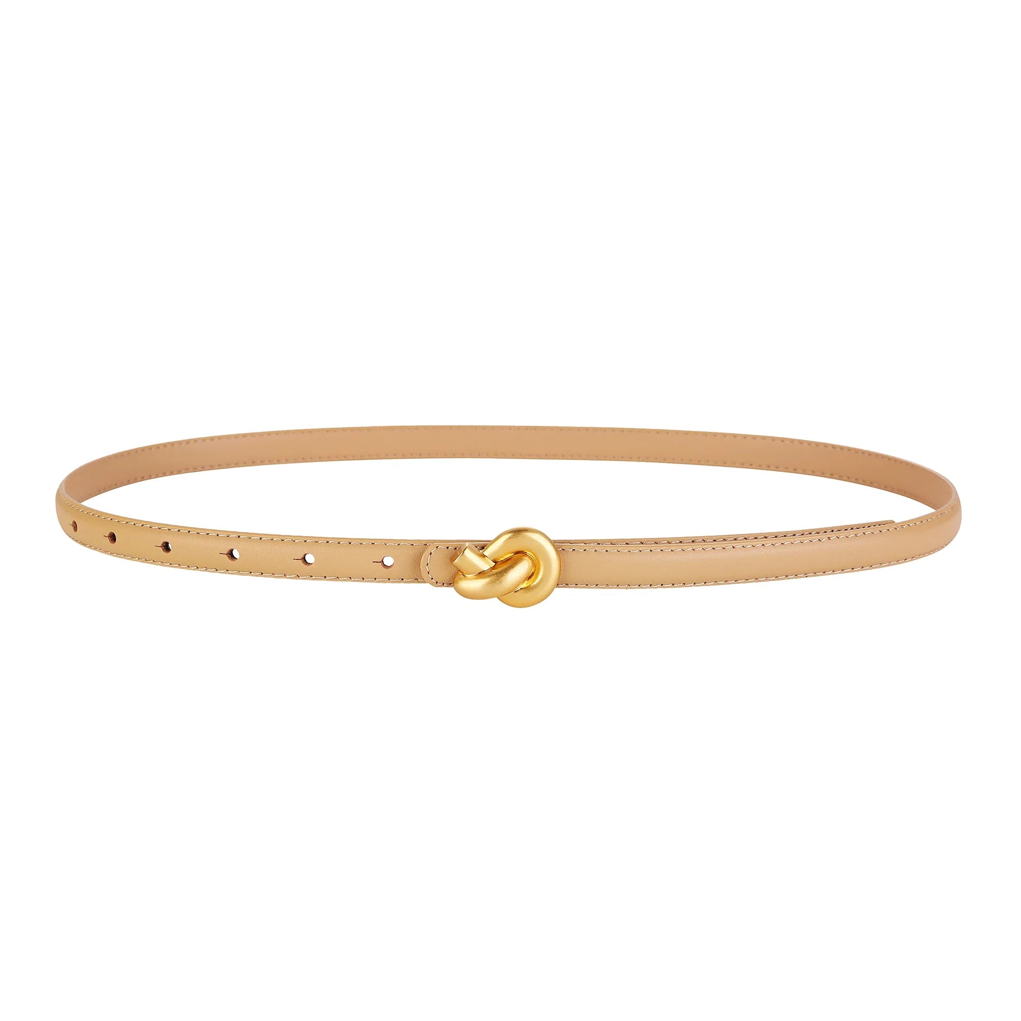 Women's Belt Knot Buckle Slim Strap – Styling Accessory
