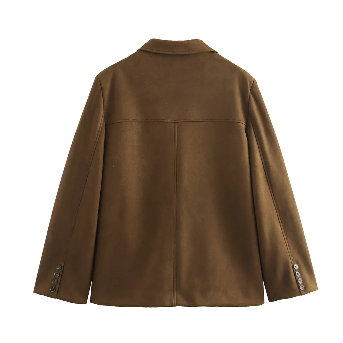 Women's Blazer Jacket Single Breasted Button Front – Office Wear