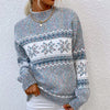 Women's Cable Knit Sweater Mock Neck Long Sleeve Patterned Knit – Winter Market