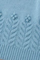 Women’s Cable Knit Sweater Round Neck Long Sleeve Pullover – Relaxed Day Plans