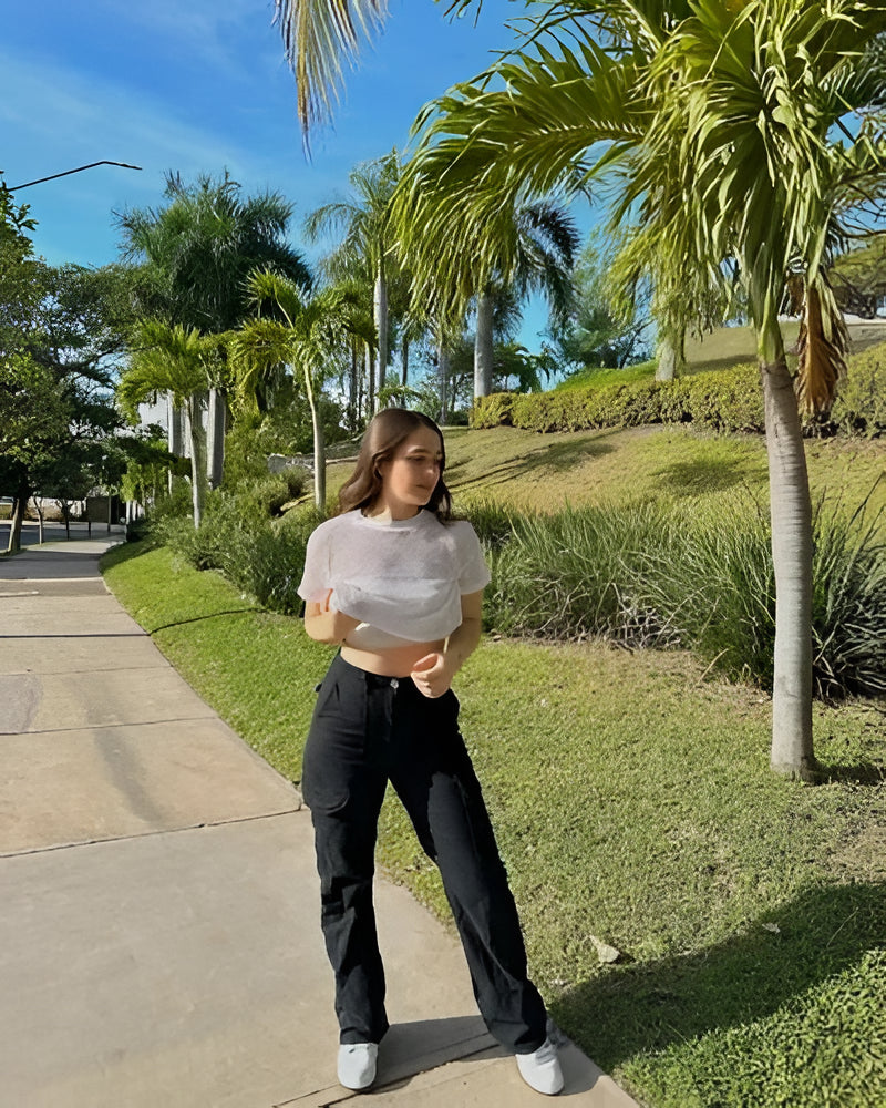 Women's Cargo Pants Wide Leg Side Pocket – Going Out Streetwear