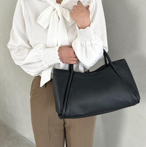 Women's Carryall Tote Bag Rectangular Dual Handles – Work Everyday