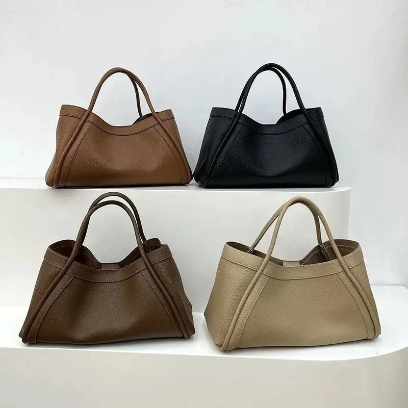 Women's Carryall Tote Bag Rectangular Dual Handles – Work Everyday