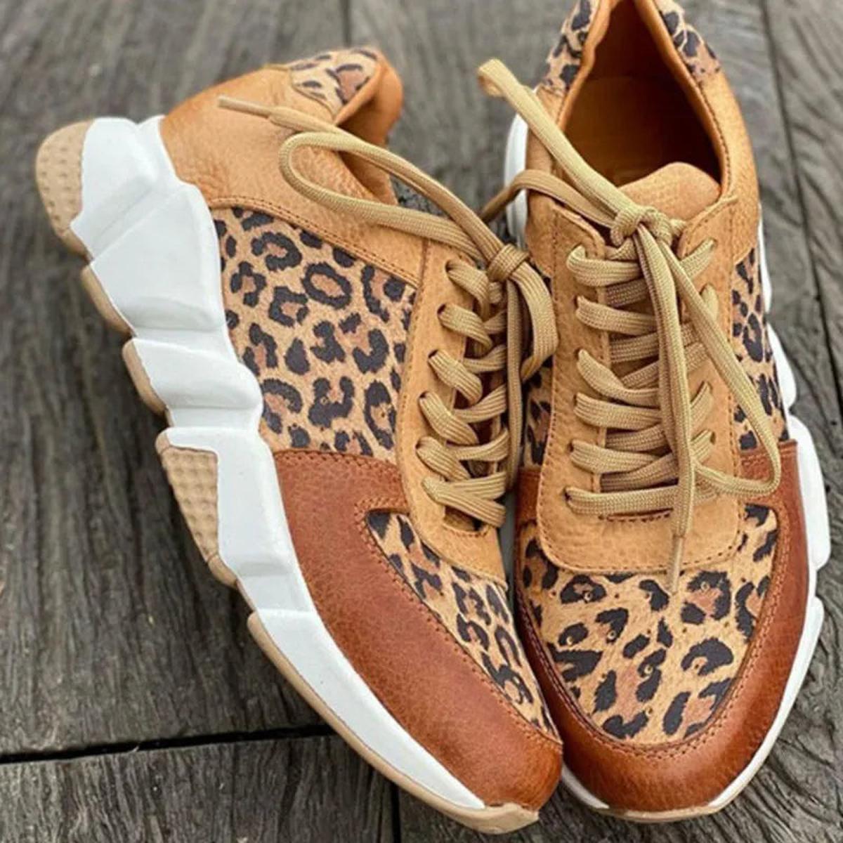 Women's Chunky Sneakers Low Top Lace Up – Going Out