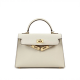 Women's Crossbody Bag Rectangular Top Handle Turn Lock – Going Out