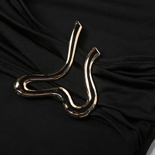 Women's Fall Wedding Guest Dress Long Sleeve Maxi Side Detail – Dinner Event