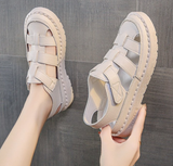 Women's Fisherman Sandals Multi-Strap Closed Toe Flat Buckle – Beach Vacation