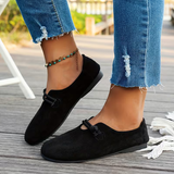 Women's Flat Loafers Slip-On Rounded Toe Rope Tie – Relaxed Coastal Style
