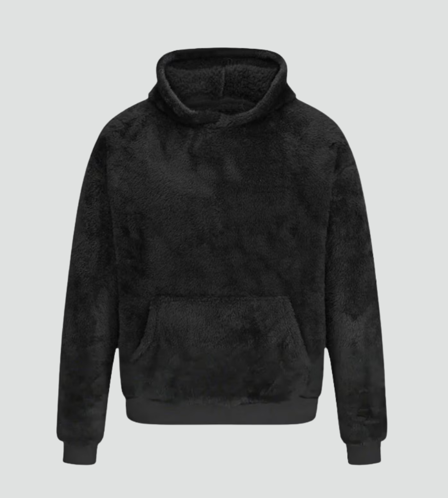 Women’s Fleece Hoodie Kangaroo Pocket Long Sleeves Ribbed Trim – Morning Market Visits