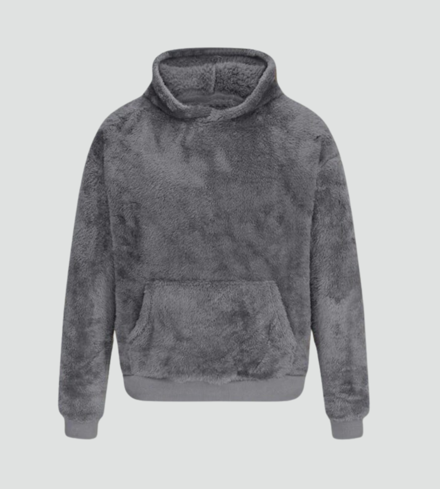 Women’s Fleece Hoodie Kangaroo Pocket Long Sleeves Ribbed Trim – Morning Market Visits