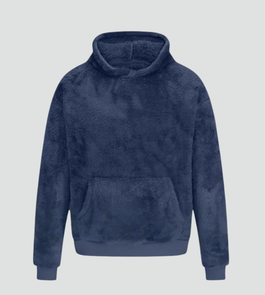 Women’s Fleece Hoodie Kangaroo Pocket Long Sleeves Ribbed Trim – Morning Market Visits