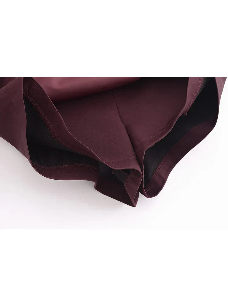 Women's High Waist Mini Skirt – Weekend Outfit