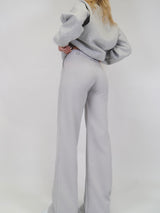 Women’s High-Waist Pants Wide Leg Front Seam – Office Presentations