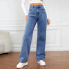 Women's High Waist Wide Leg Denim Jeans – Going Out
