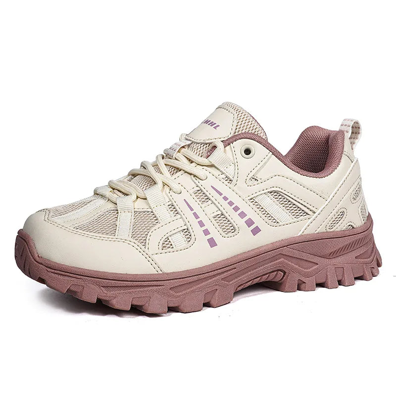Women's Hiking Shoes Lace Up Low Cut Trail Outdoor - Trail Ready