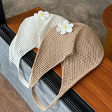 Women's Hollow Weave Crochet Bag Shoulder Straps – Daily Use