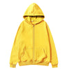 Women's Hoodie Zip Front Long Sleeve Kangaroo Pocket – Daily Streetwear
