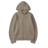 Women's Hoodie Zip Front Long Sleeve Kangaroo Pocket – Daily Streetwear
