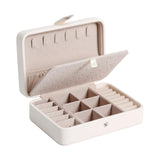 Women's Jewelry Box Flip Top Earring Board Ring Rolls – Vanity Setup