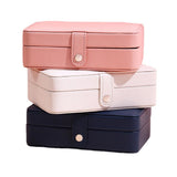 Women's Jewelry Box Flip Top Earring Board Ring Rolls – Vanity Setup