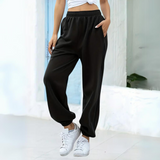 Women's Jogger Sweatpants Elastic Waist Tapered – Jogging Wear