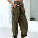 Women's Jogger Sweatpants Elastic Waist Tapered – Jogging Wear