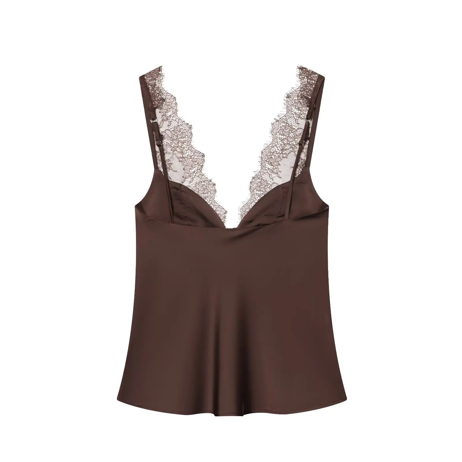 Women's Lace Trim Camisole Top Spaghetti Strap – Date Night