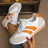 Women's Low Top Sneakers Lace Up Canvas – Going Out Casual