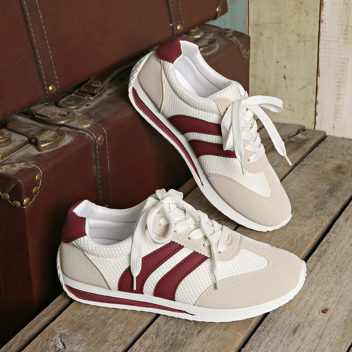 Women's Low Top Sneakers Lace Up Canvas – Going Out Casual