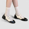 Women's Mary Jane Shoes Buckle Strap Round Toe Low Heel – Going Out