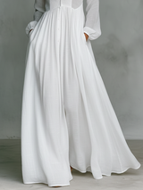 Women's Maxi Dress Stand Collar Long Sleeve Button Front – Resort Dinner