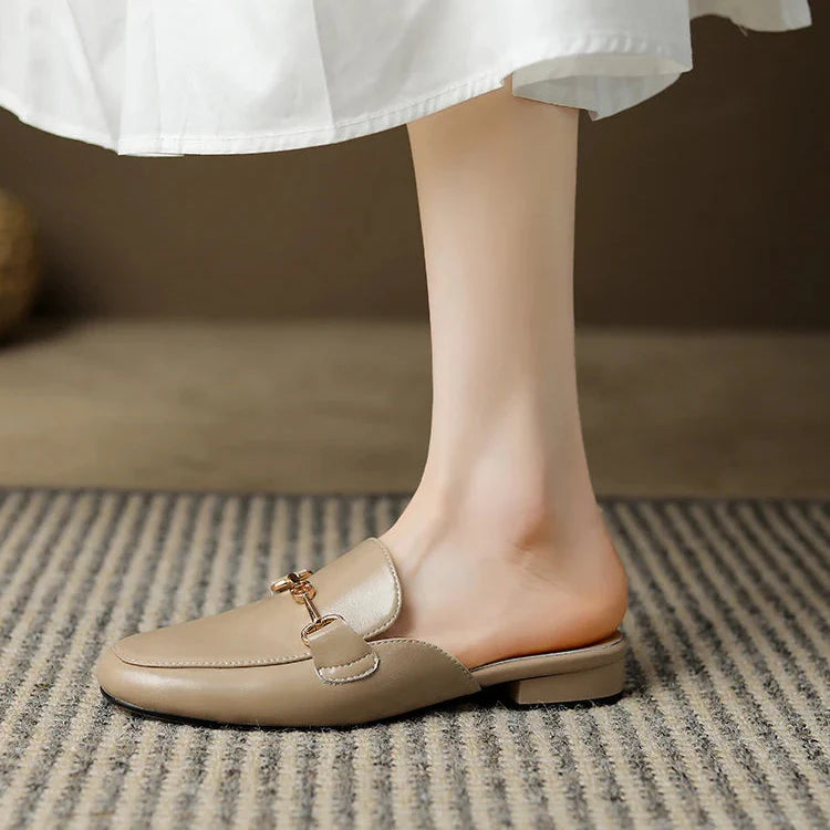 Women's Mule Loafers Closed Toe Slip On – Going Out
