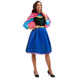 Women's Nordic Princess Costume Long Sleeve Shawl – Halloween Fantasy Event