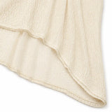 Women's Oversized Top Textured Round Neck Draped Hem – Art Fair