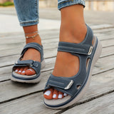 Women's Platform Sandals Open Toe Adjustable Strap– Going Out