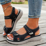 Women's Platform Sandals Open Toe Adjustable Strap– Going Out