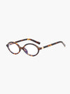 Women's Reading Glasses Oval Frame Clear Lens – Going Out Office