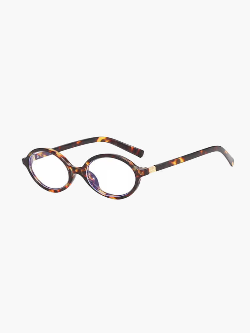 Women's Reading Glasses Oval Frame Clear Lens – Going Out Office