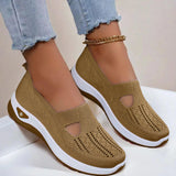 Women’s Shoes Cutout Upper Perforated Front Raised Sole – Botanical Garden Walks