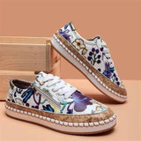 Women's Shoes Lace Up Round Toe Platform Sole – Travel Styling