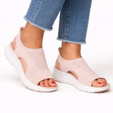 Women’s Shoes Open Toe Cutout Slingback – Seaside Walks