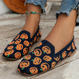 Women’s Shoes Slip-On Openwork Square Toe Low Heel – Art Fair Visit