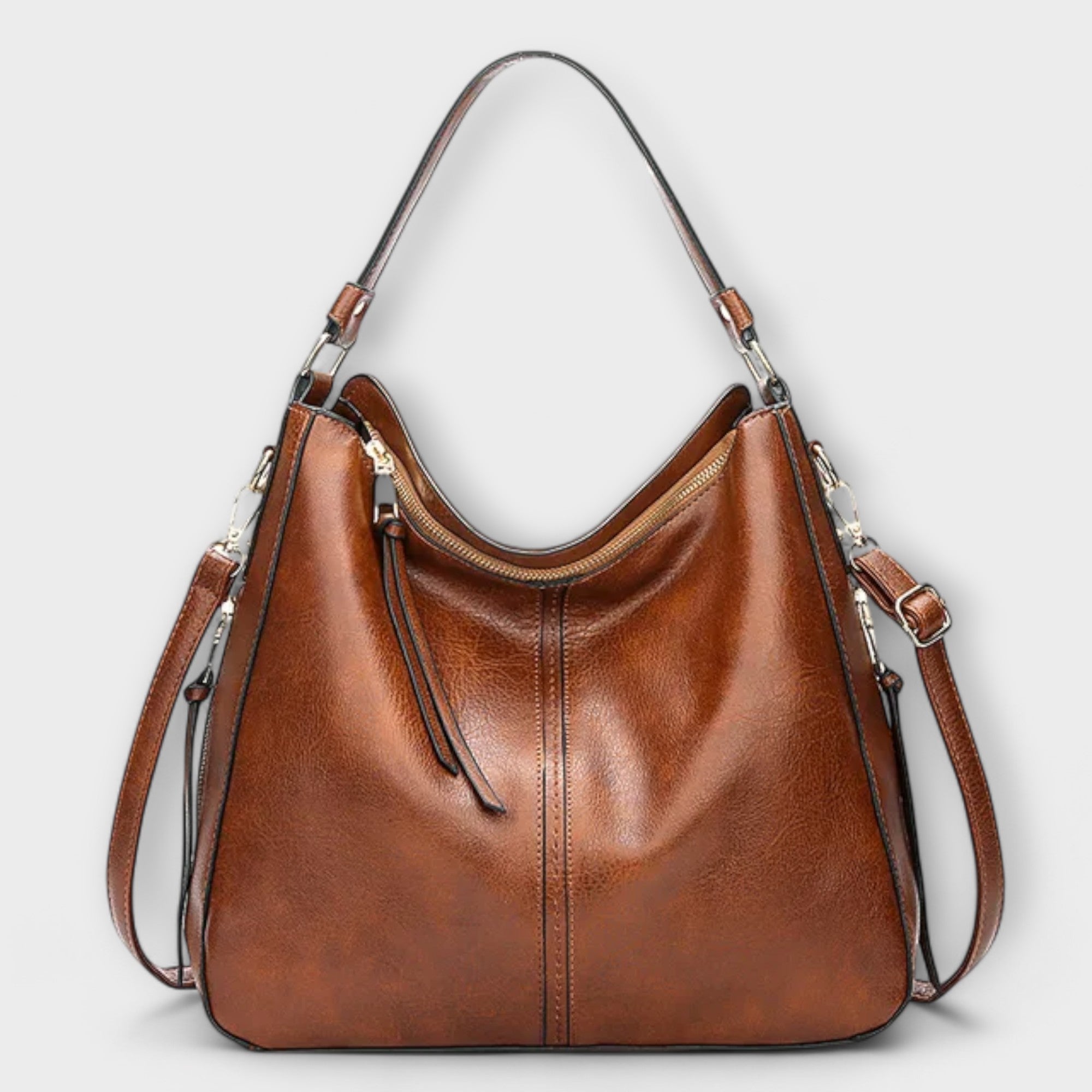 Women's Shoulder Bag Adjustable Strap Flap Closure – Everyday Carry