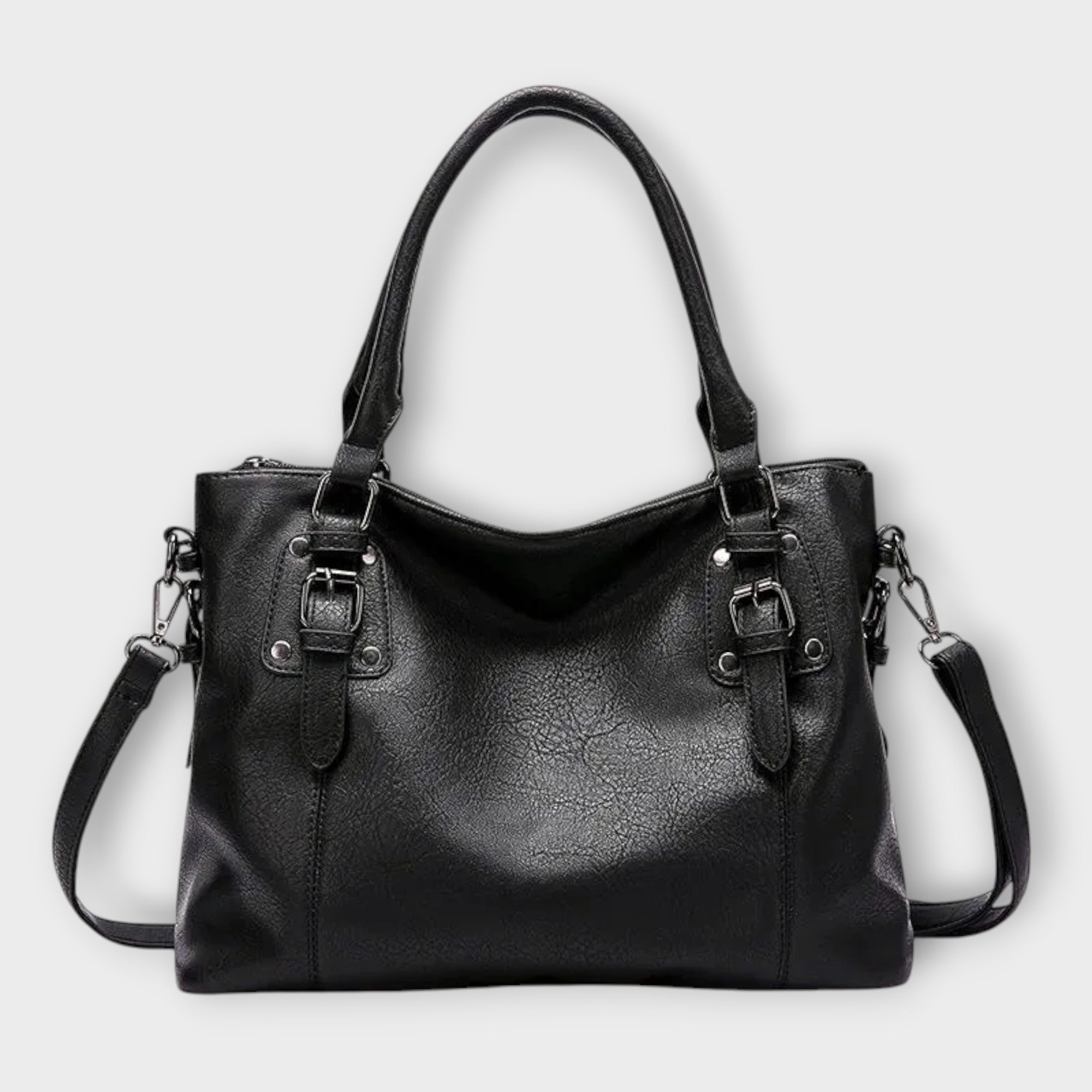 Women's Shoulder Bag Buckle Flap Adjustable Strap – Daily Essentials
