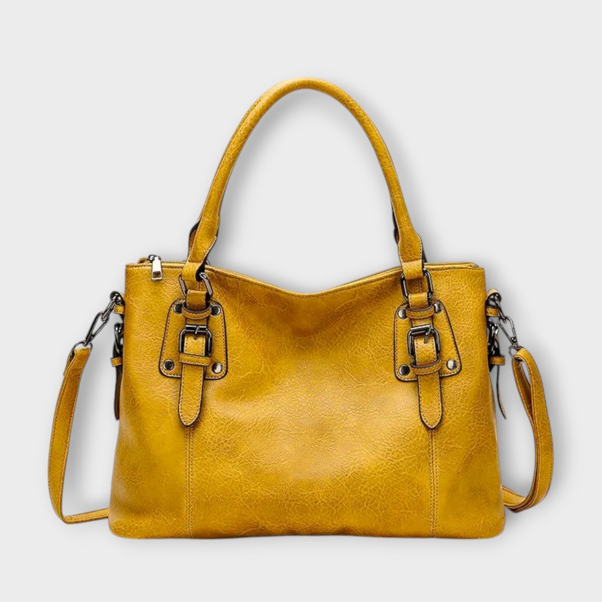 Women's Shoulder Bag Buckle Flap Adjustable Strap – Daily Essentials
